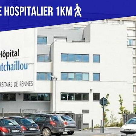 Auteuil • 4 Chambres • Wifi • Metro A 400M Rennes Luaran gambar