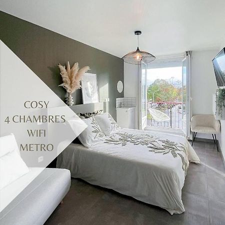 Auteuil • 4 Chambres • Wifi • Metro A 400M Rennes Luaran gambar