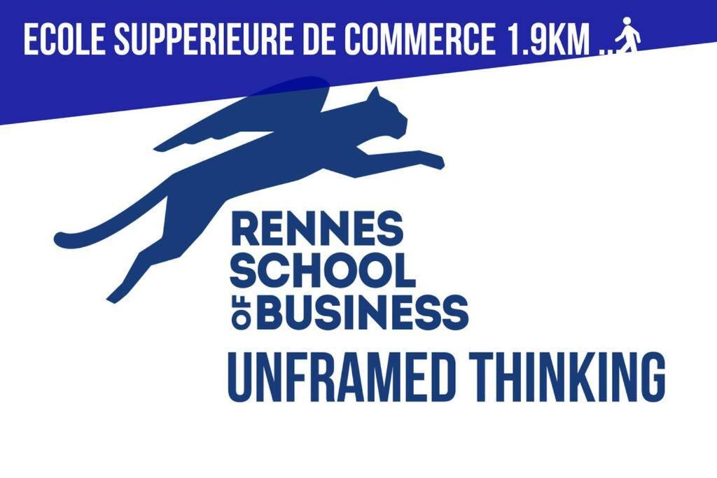 Auteuil • 4 Chambres • Wifi • Metro A 400M Rennes Luaran gambar